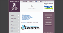 Desktop Screenshot of melvillehockey.com
